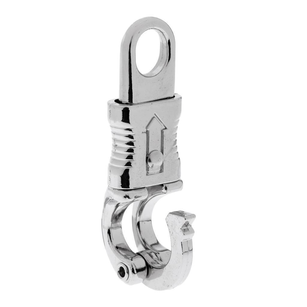 Prettyia Premium 100mm Zinc Alloy Equestrian Panic Hook/ Quick Release Clip