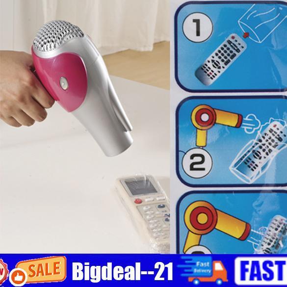 5x Heat Shrink Film TV Air-Conditioner Video Remote Control Protector Cover