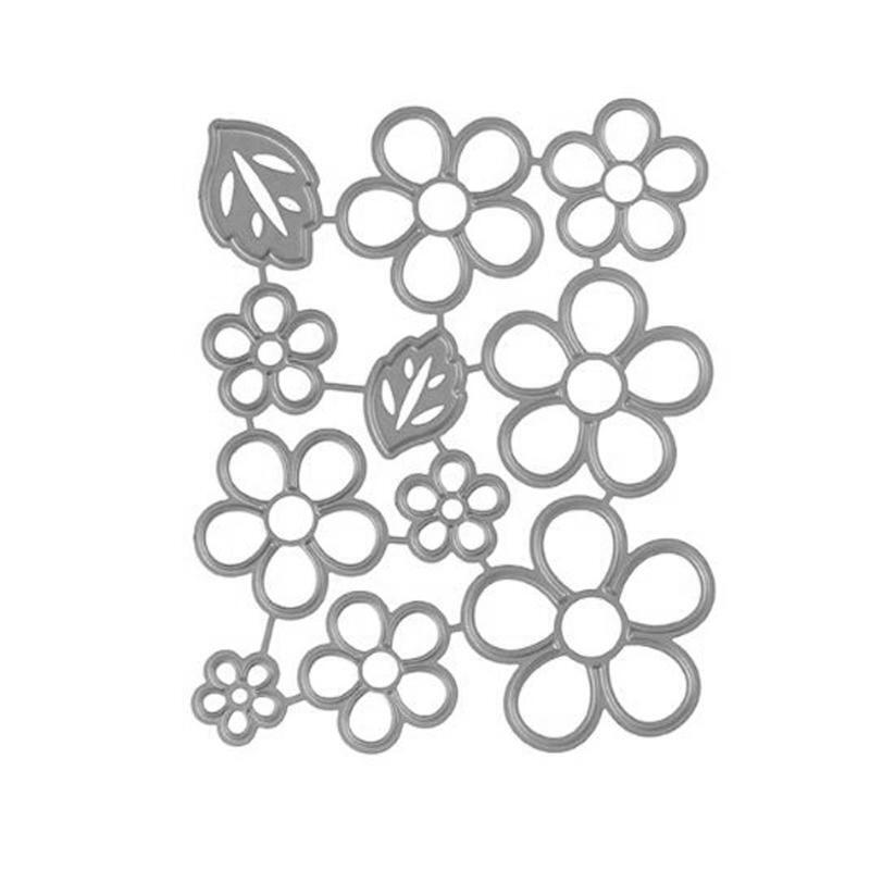 Floral Die Cuts Petal Embossing Cutting Dies for Kid Card Making DIY Photo Album