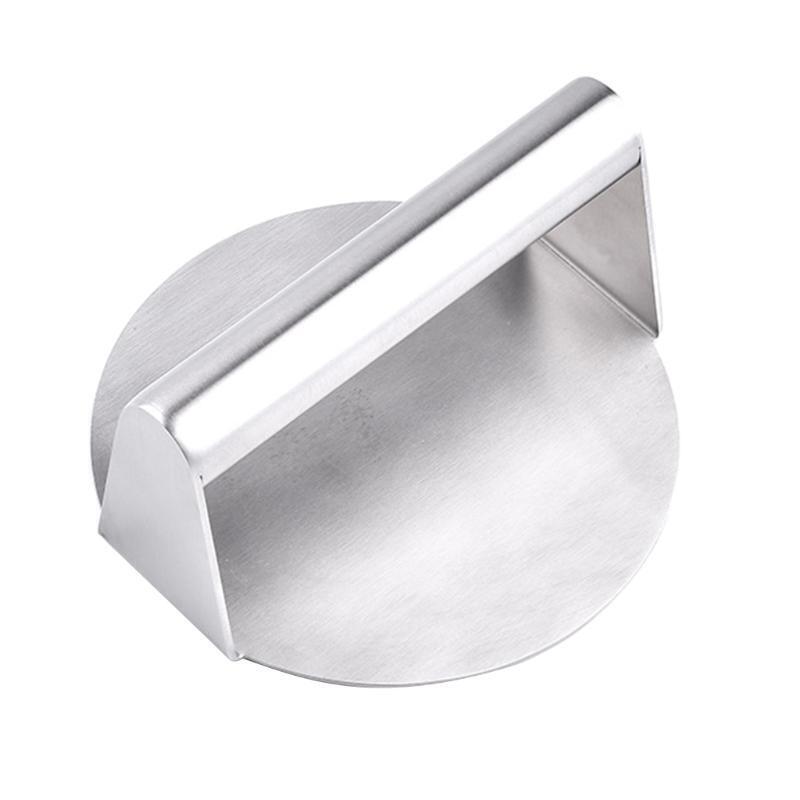 Round Burger Smasher Stainless Steel BBQ Grill Press Burger Smasher Durable Gift