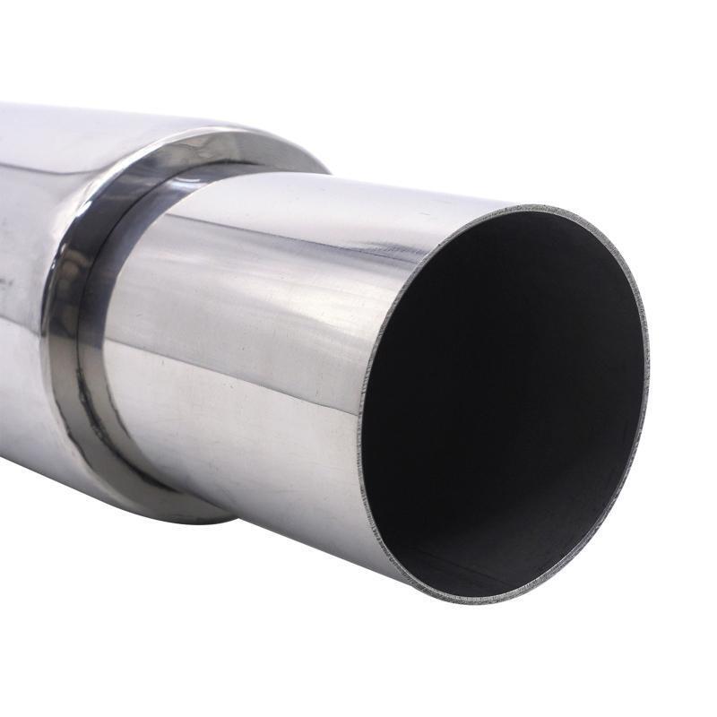 Car Exhaust Pipe Tip Rear Tail Muffler Stainless Chrome Universal Accessories