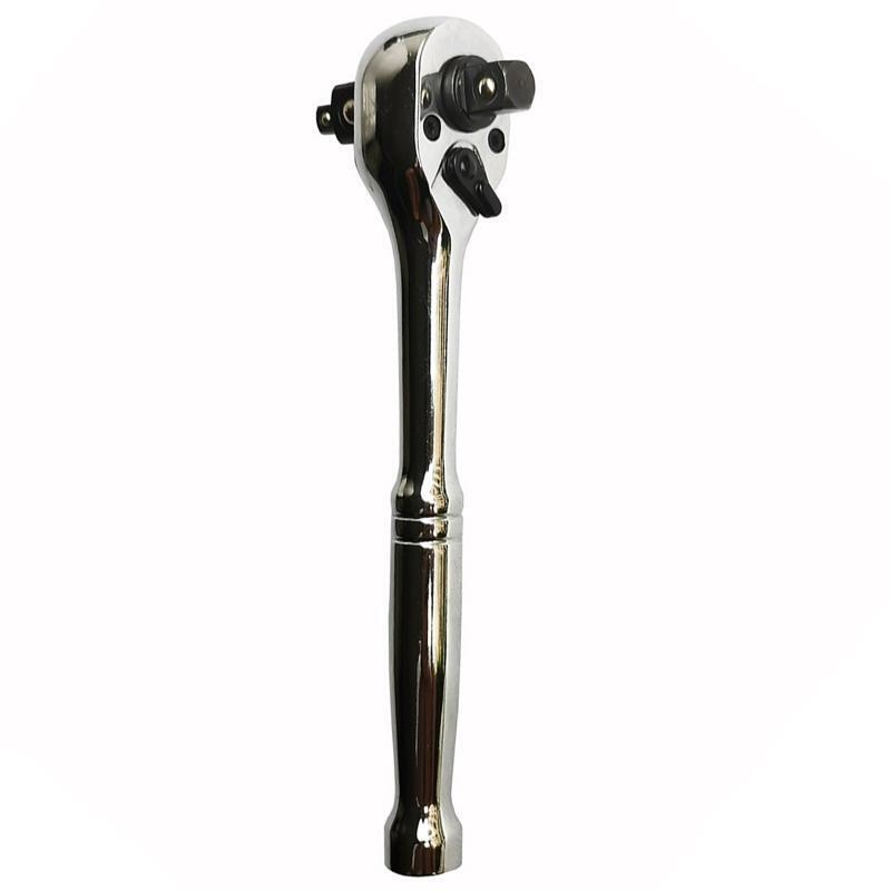 Upgraded Socket Wrench 1/4" 3/8" 1/2" Drive Ratchet Wrench Tool Professional