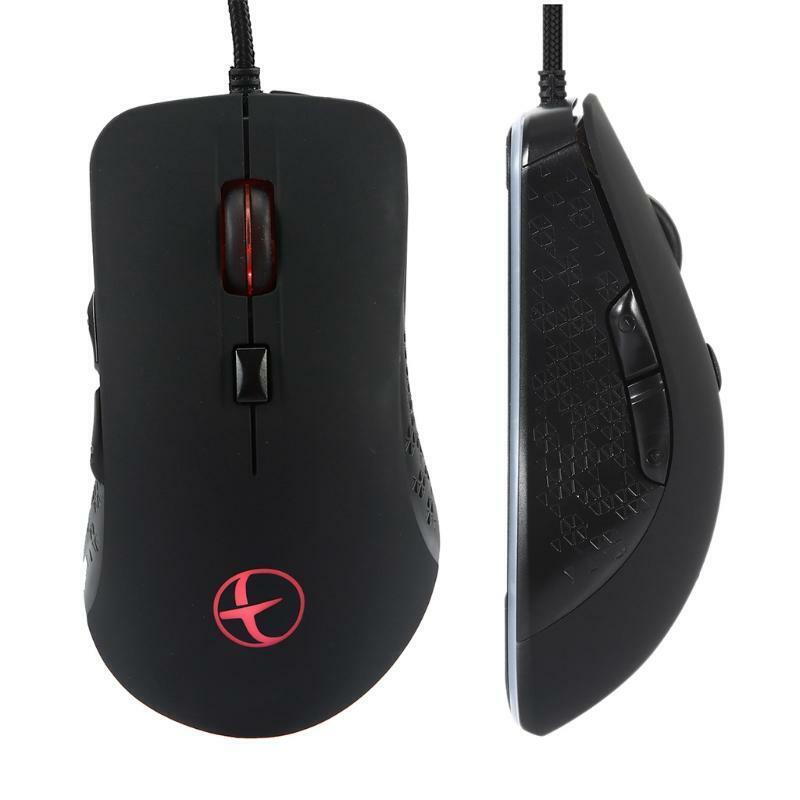 2400 DPI Heating Warmer Hands USB Wired Gaming Mouse for Notebook Computer PC