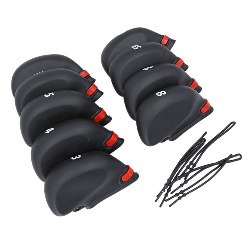 Golf Iron Head Protector Durable PVC Club Cover Wear Resistant Golf Supplies