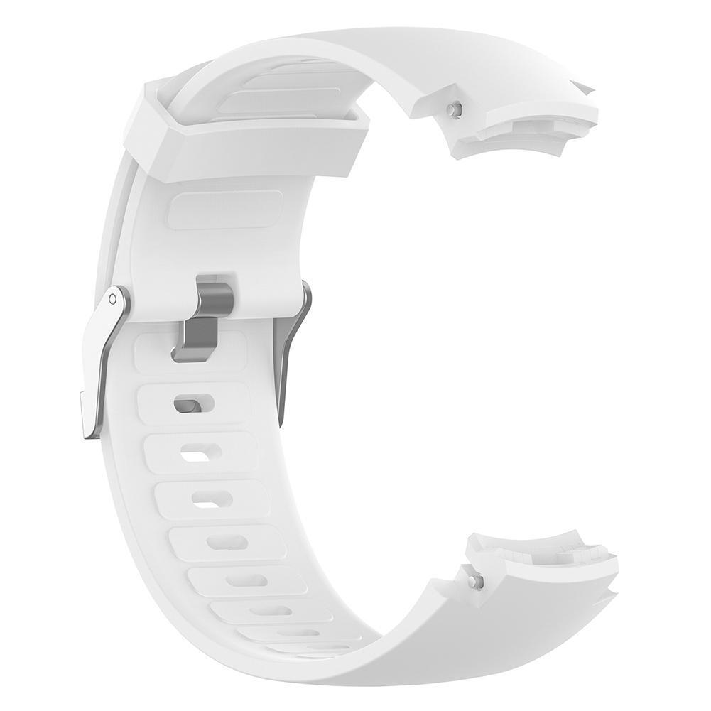 Soft Silicone Adjustable Watch Strap Wrist Band for Amazfit Verge (White)