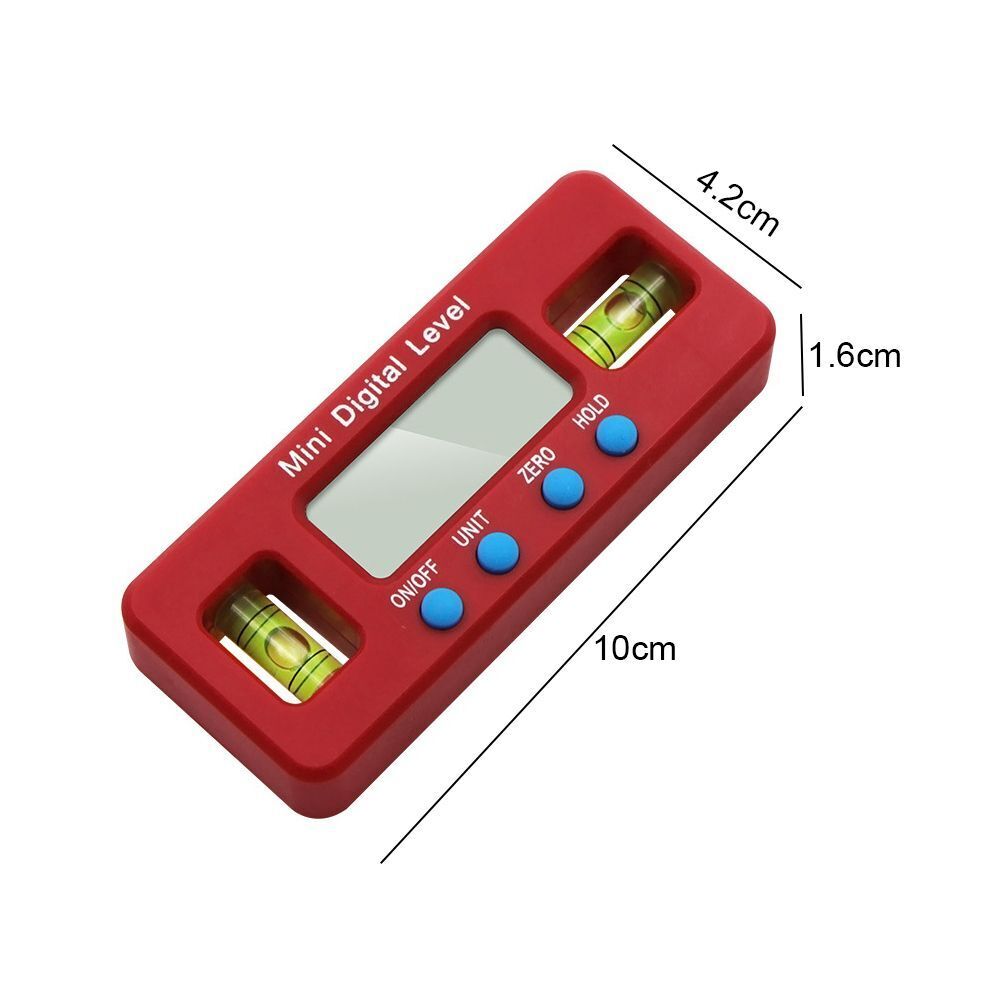 Inclinometer Digital Display Water Proof Level Box Angle Measuring Finder