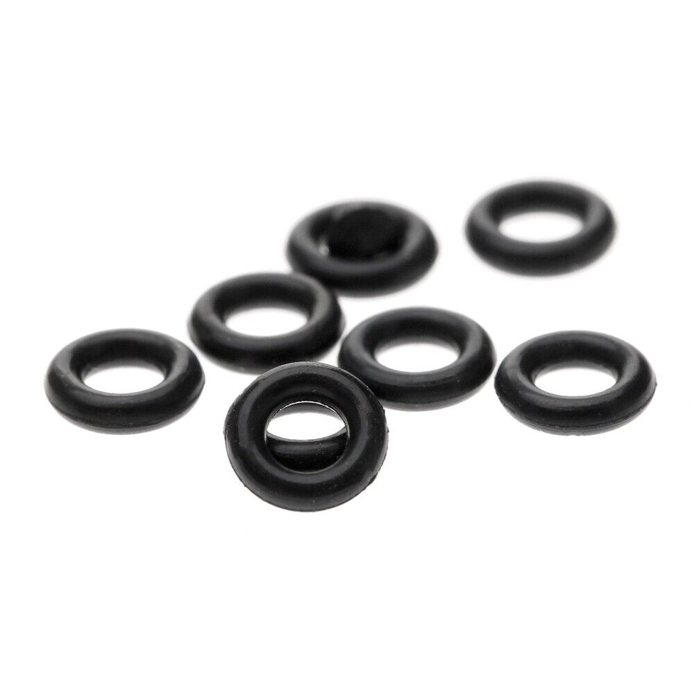 Durable Black Rubber Darts Tip Stems Flights Gasket Grip Washer Ring 100Pcs/Kit