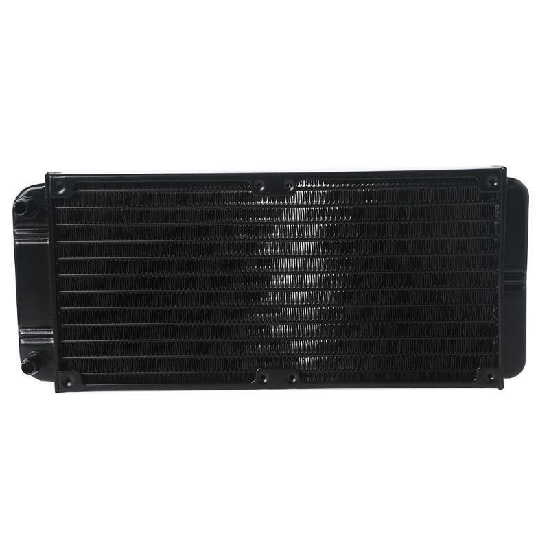 9.4512 Tube Computer Water Cooling Radiator G1/4 Female Thread Heat Dissipation