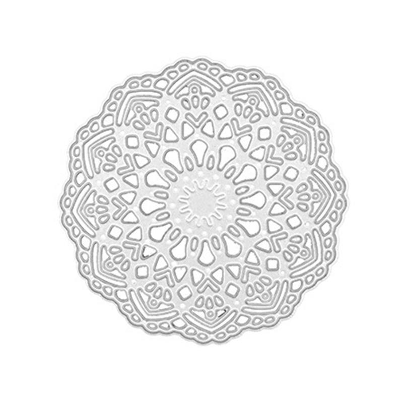 Hollow Circle Metal Cutting Dies Scrapbooking Stencil Die Cuts Card Embossing