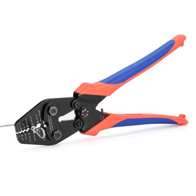 High Precision  Ratchet Crimping Pliers Tool  for  0.3-3. 5 Aluminum Sleeves
