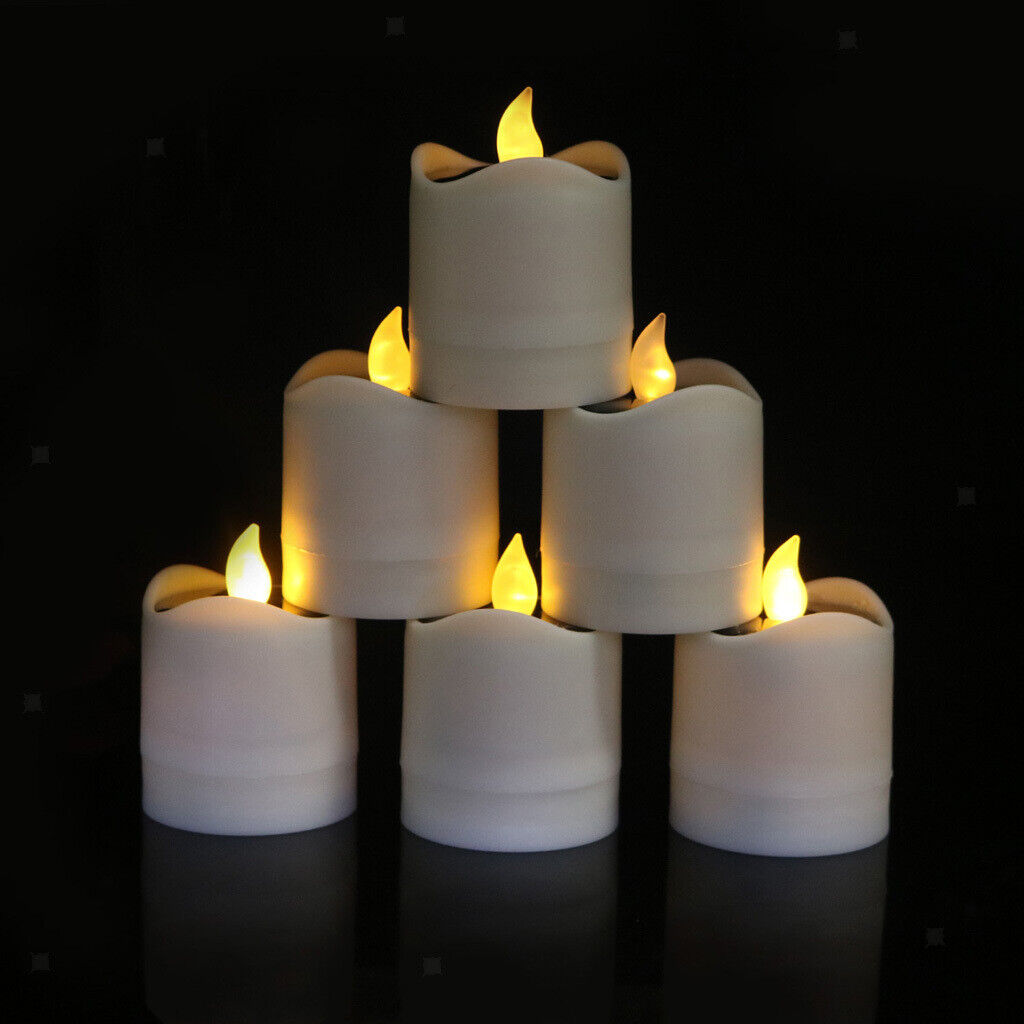 Electric LED Tealight Candle Flickering Flameless Tea Light