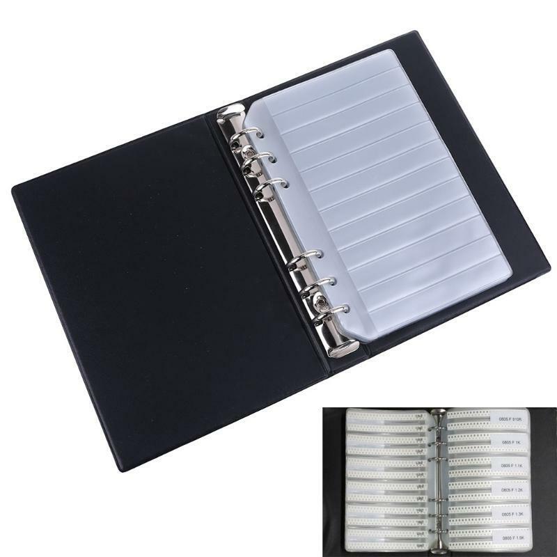 Resistor Capacitor Inductor Components Sample Book For 0201/0402/0603/0805/1206