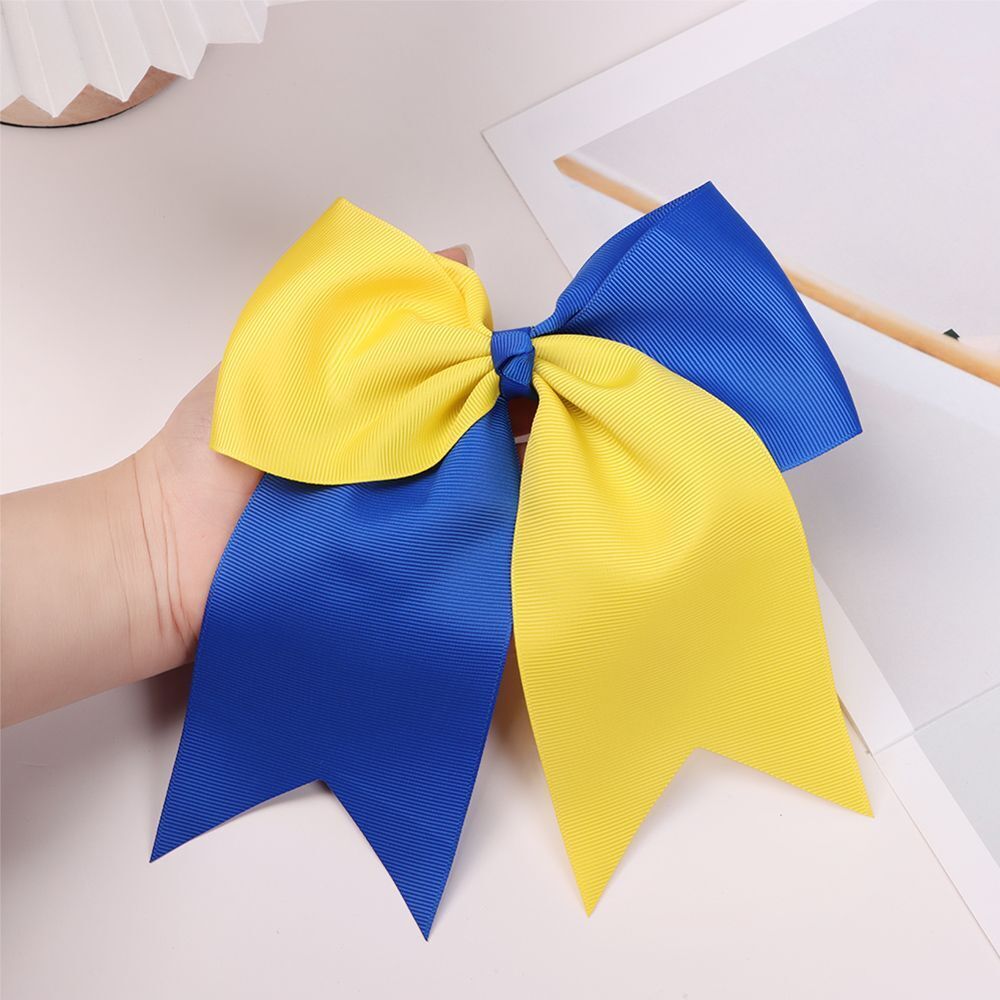 Hair Scrunchie Ukraine Flag Colour Hair Rope Bow-knot Hairband Hair Ring
