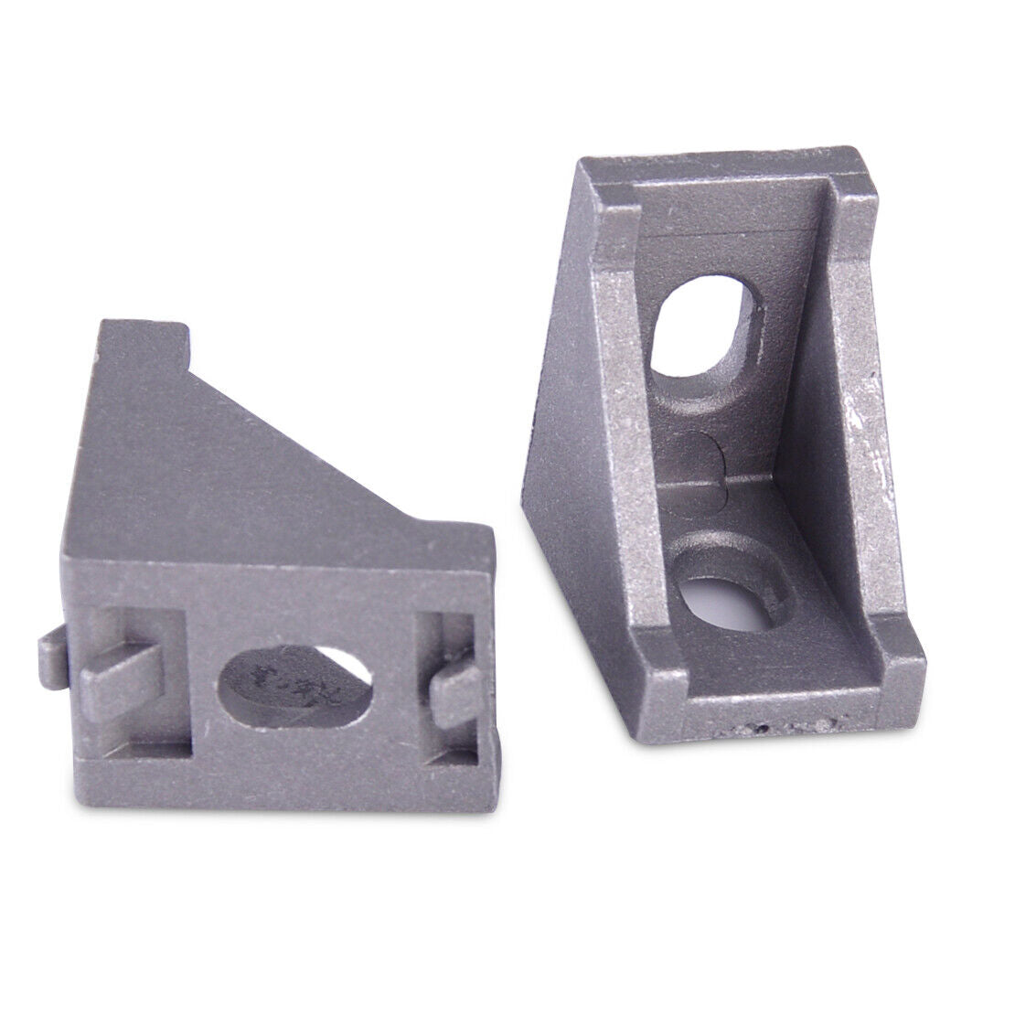 10pcs 28mm Aluminum 90 Degree Brace Corner Double Joint Right Angle Bracket Li