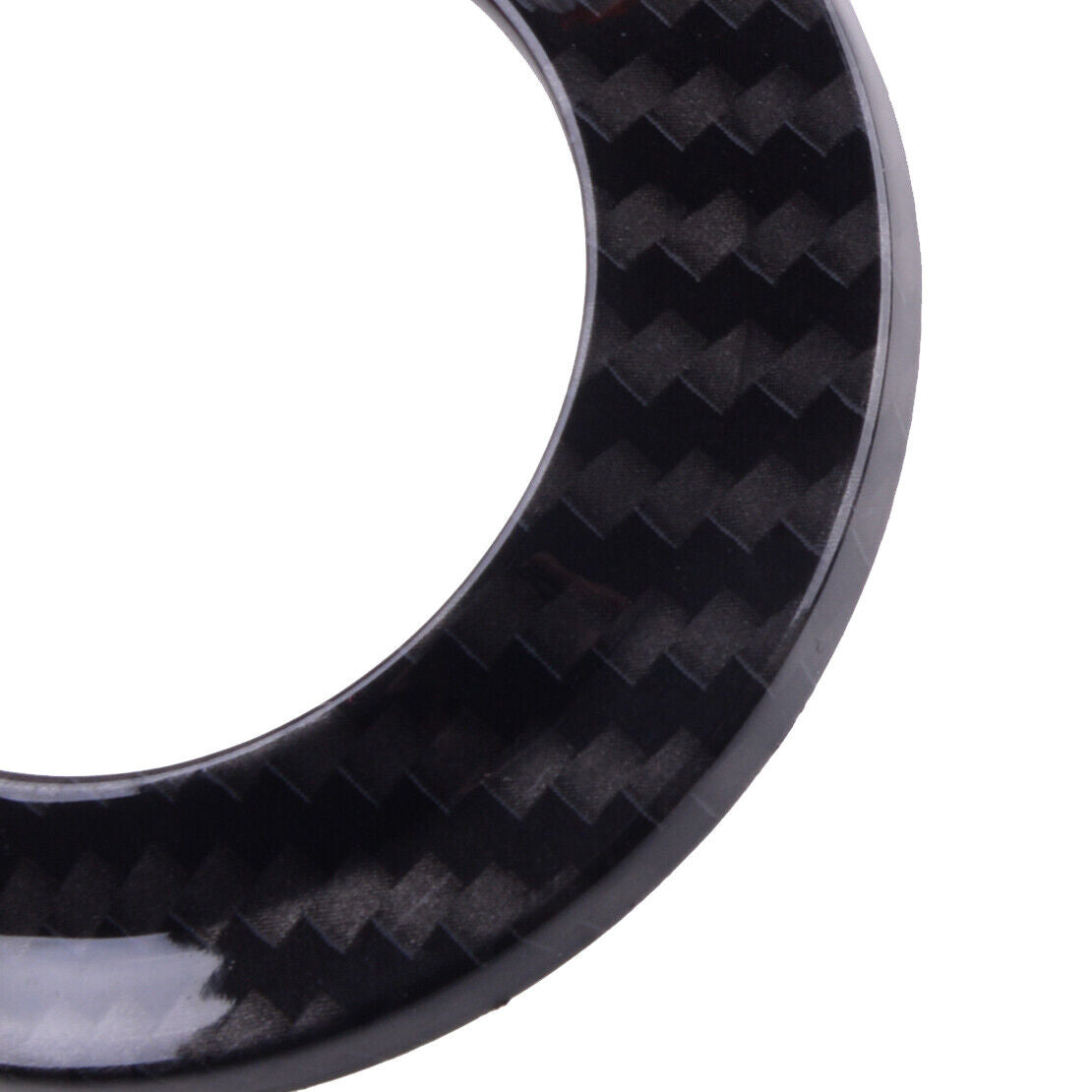 Carbon Fiber ABS A Pillar Horn Speaker Decor Cover Trim Fit For Jeep Wrangler JK