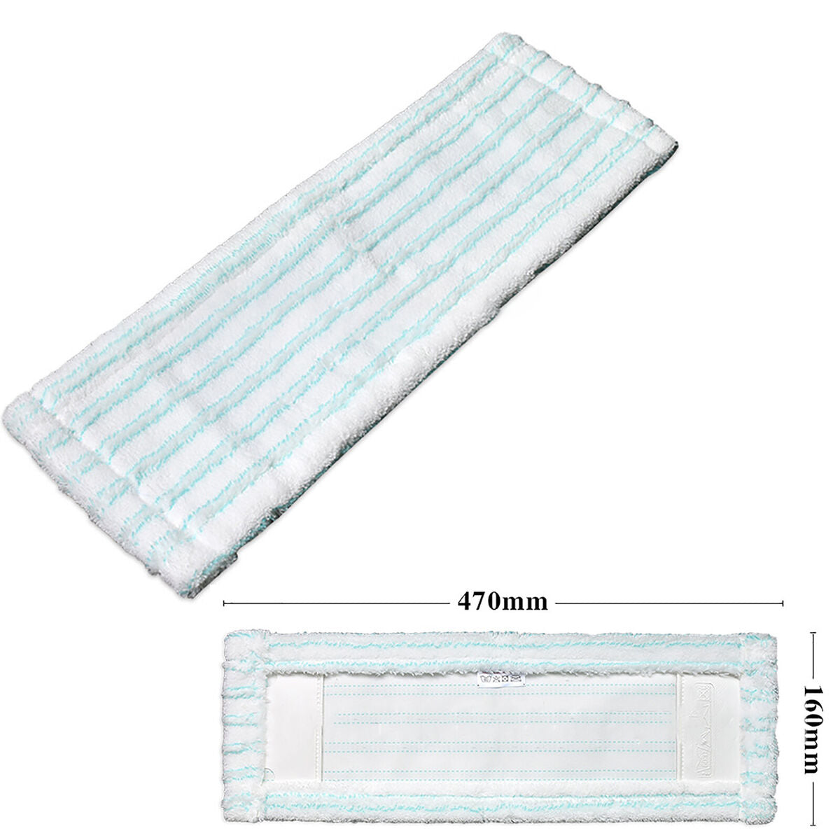 For Leifheit Profi XL Mop Floor Wiper Accessory Washable Cleaning Mop Cover Pad