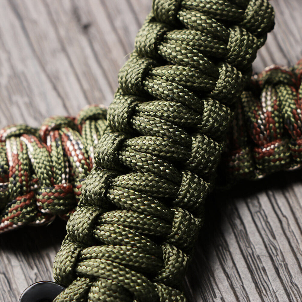 Camping Survival Kit Bottle Opener Rope Keychain Key Chain Ring Keyring