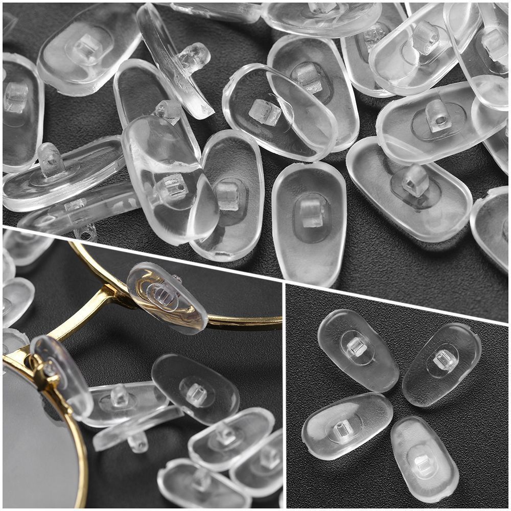 Massage Anti-Slip Tools Silica Gel Nose Pads Sunglasses Retainer Glasses Holder
