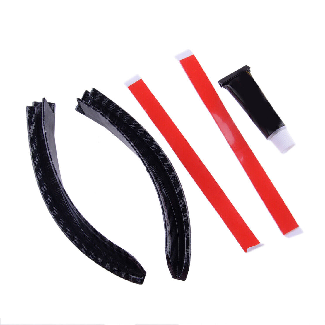 2Pcs Car Water Rain Guard Slot Gutter Extension Fit For Jeep Wrangler JL 2018-21