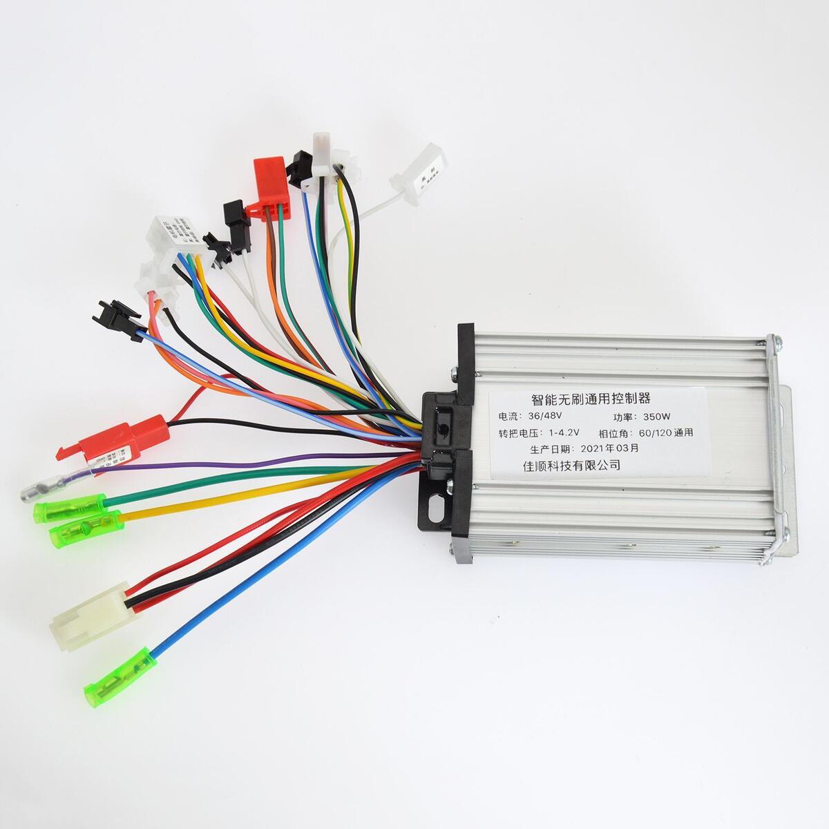 Luxury Electric Bike Controller 350W 36V48V Inverter Box