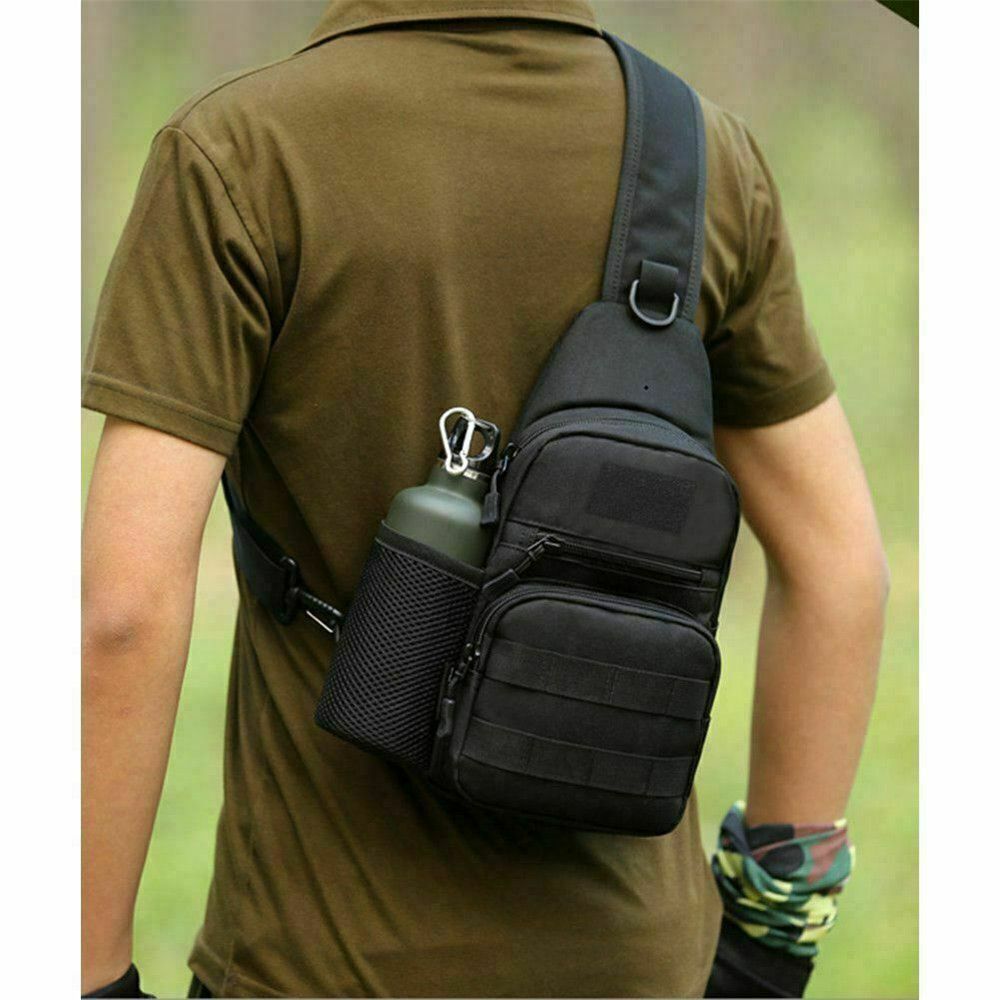 Outdoor Sport Oxford Travel Chest Bag Backpack Cross Body Bag Shoulder Pack