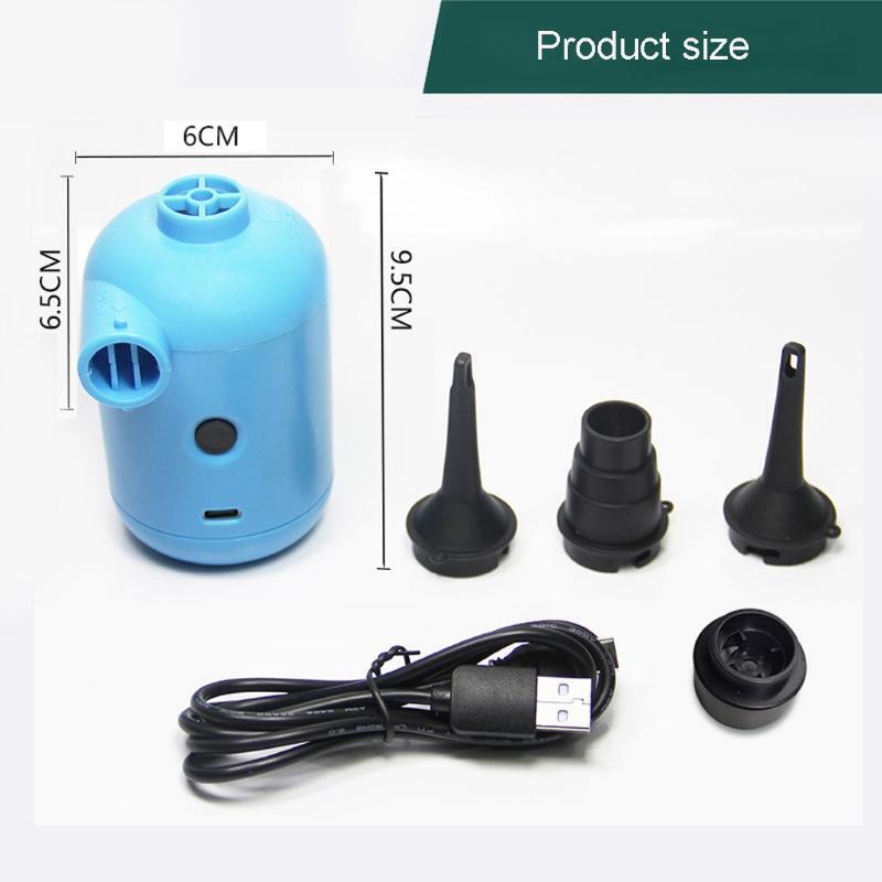 Portable USB Charging Mini Electric Air Pump for Air Mattress Boat Sofa Car Camp