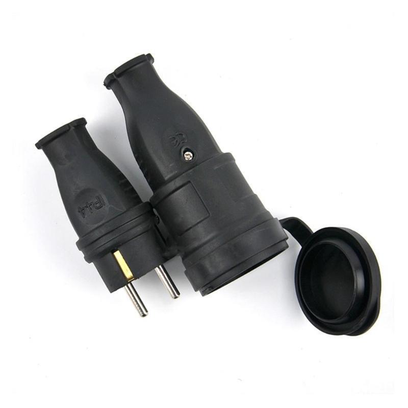 2P+E IP44 Drop-proof Rain-proof European Socket Industrial Plug 16A 220V-250V