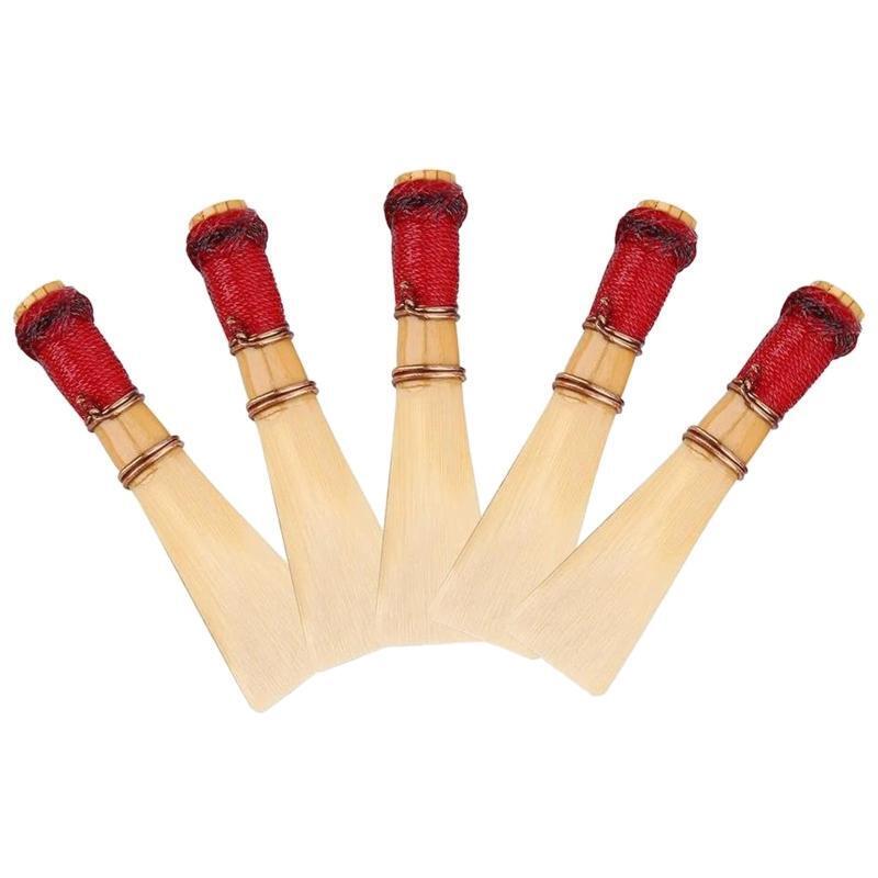 2Pcs Bassoon Reeds Medium Strength Reed with Storage Tube Instrument Accessories