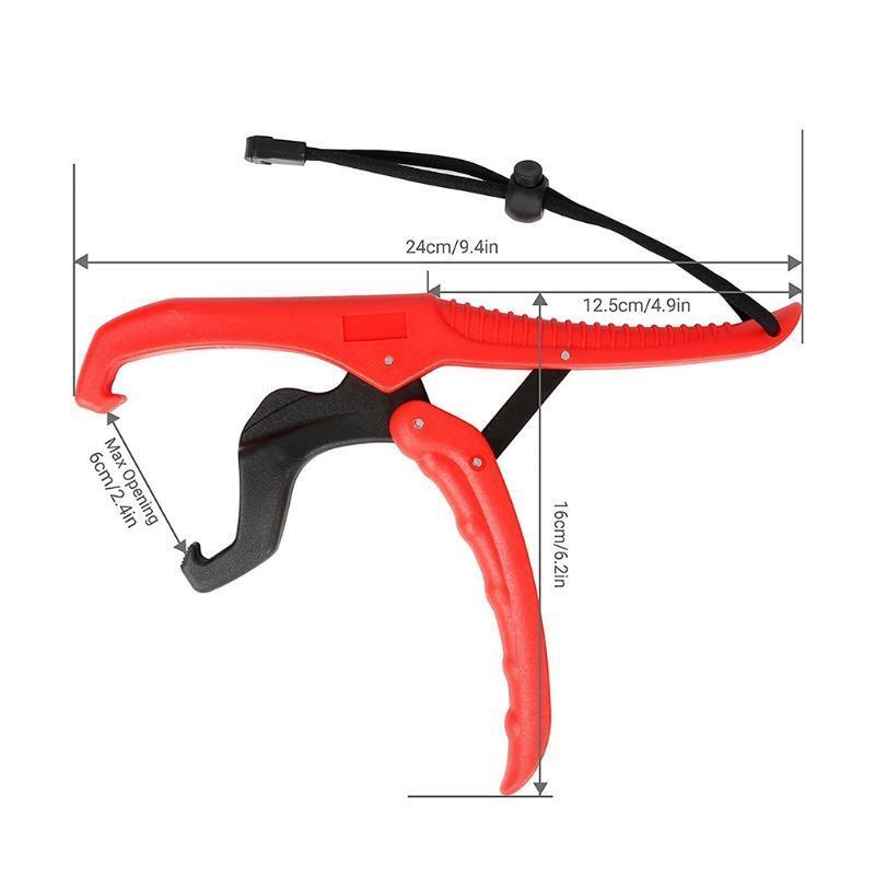 Fishing Plier and Fishing Gripper set 9" Lure Pliers Plastic Fish Grip Lip Clamp
