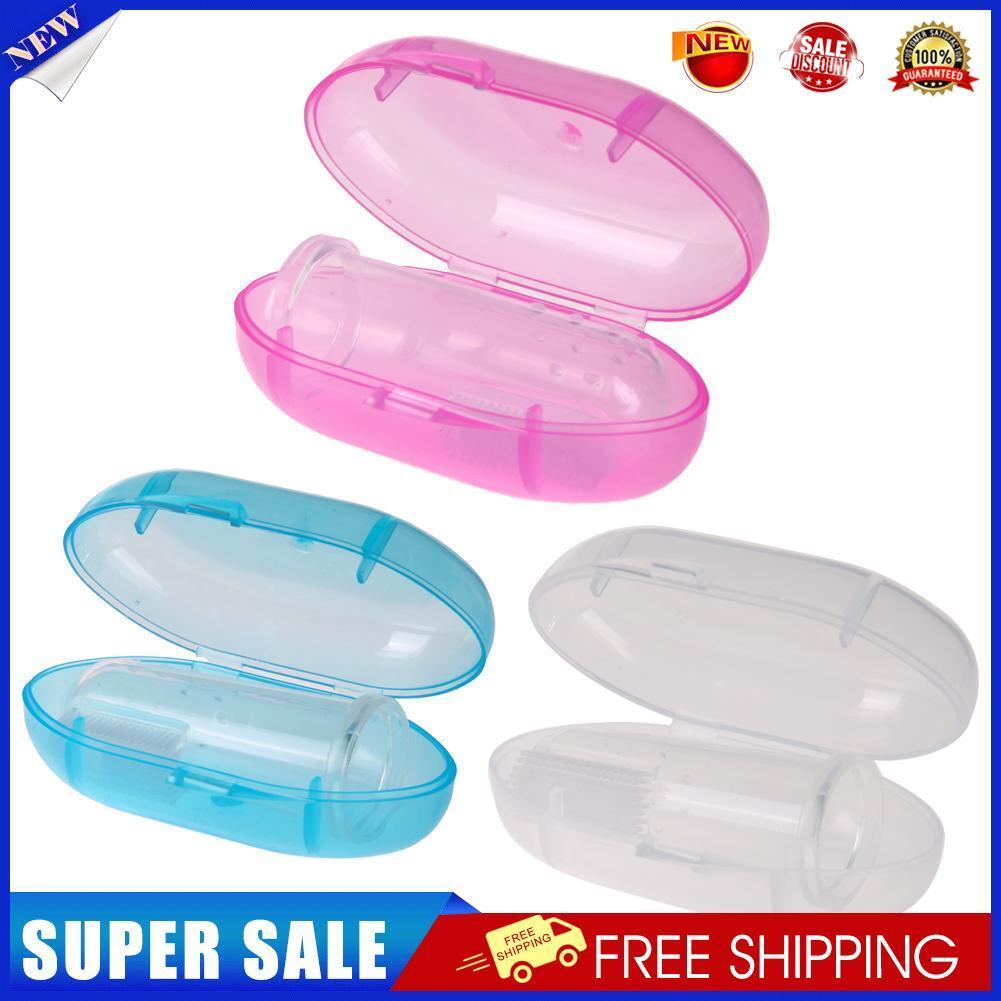 Pet Dog Cat Silicone Finger Toothbrush Oral Dental Cleaning Teeth Care(02)
