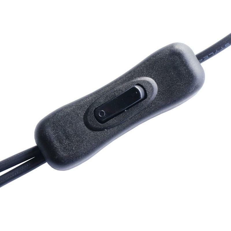 DC 5521 to Molex PWM CPU Case Fan Connector DC to Large 4Pin with ON/Off Toggle