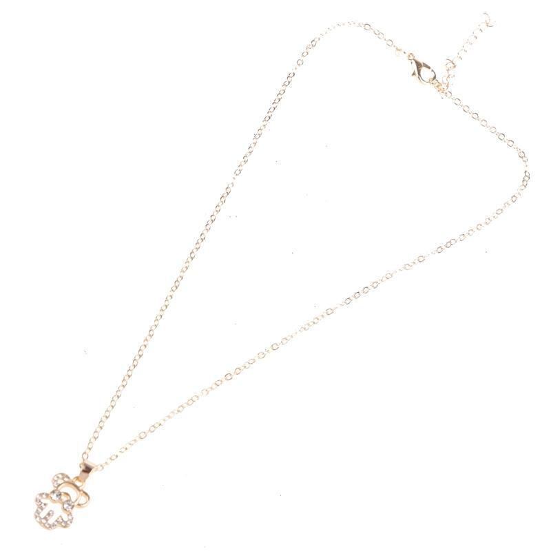 Teddy Bear Necklace for Girls Bear Pendant Necklace Classic Necklace Jewelry