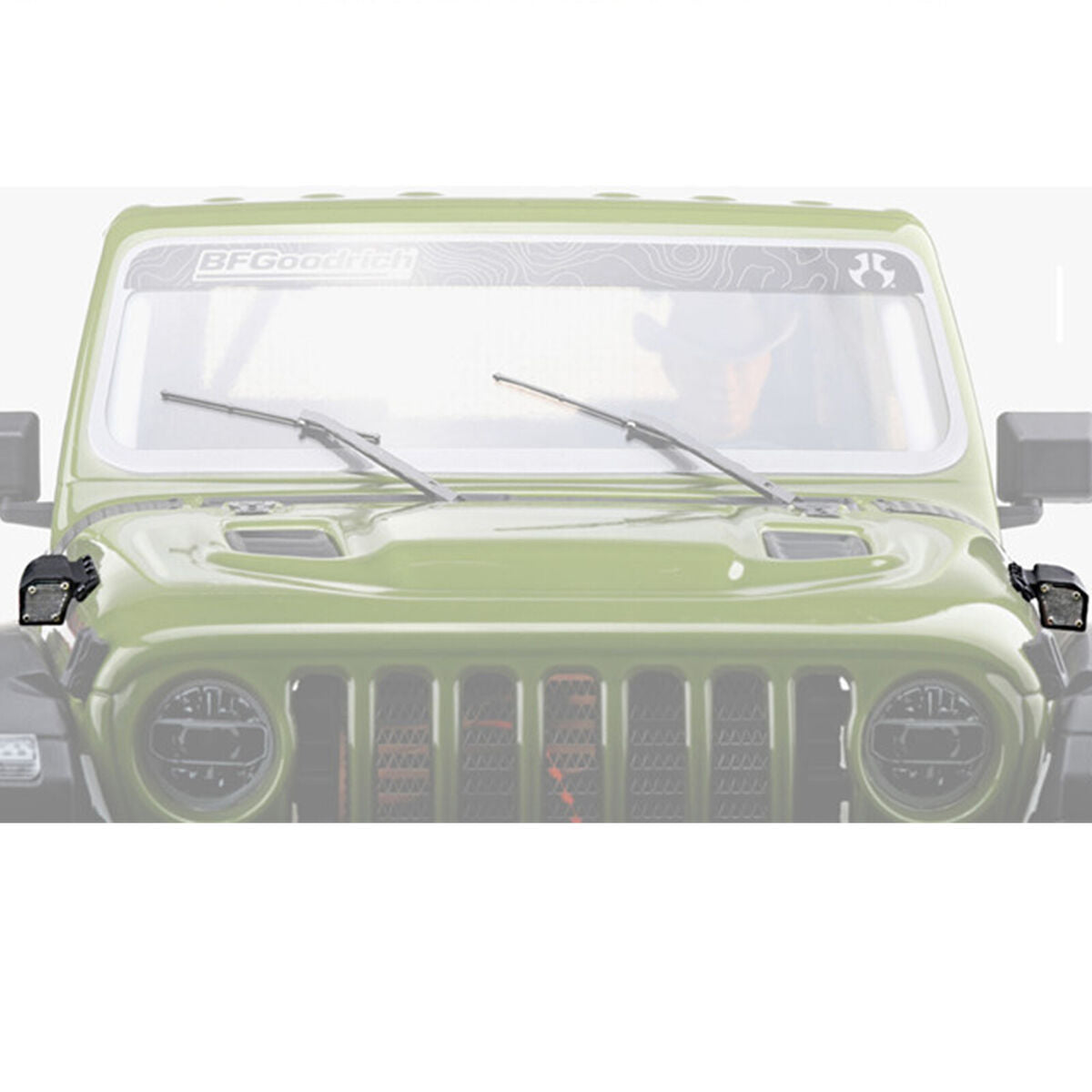 Air Filter Style Engine Kits for 1/6 AXIAL SCX6 JEEP Wrangler RC Crawler Car ##