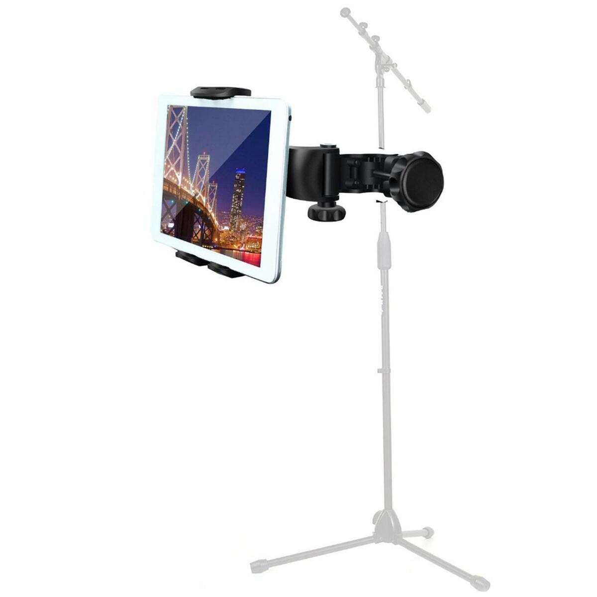 Tablet Holder Suitable  Bracket for Microphone Stand Car Smartphone