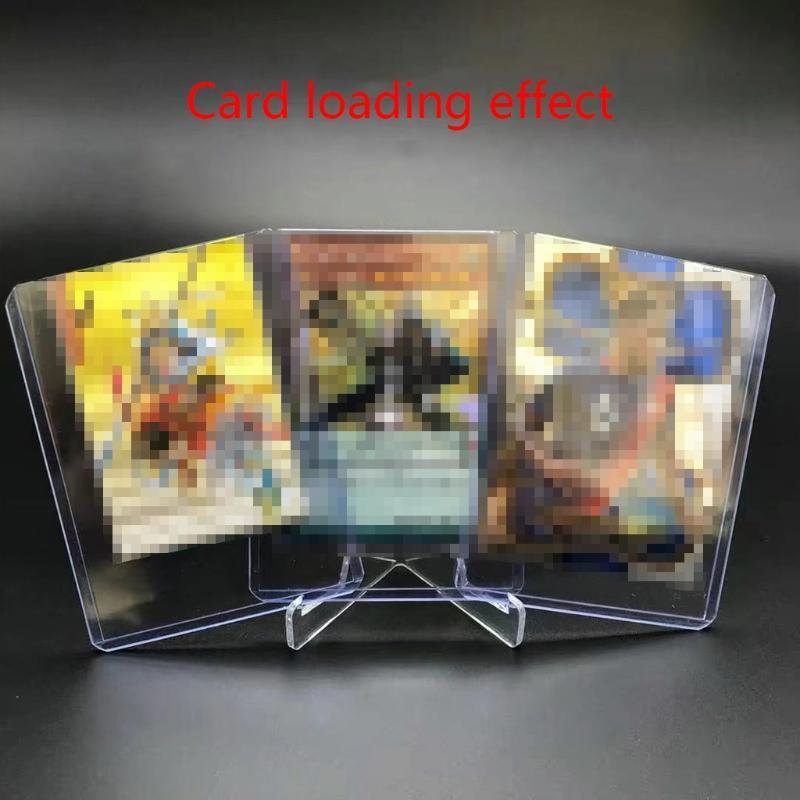 25Pcs/Set 3x4In Game Cards Outer Protector PVC Board Game Card Plastic Sleeves