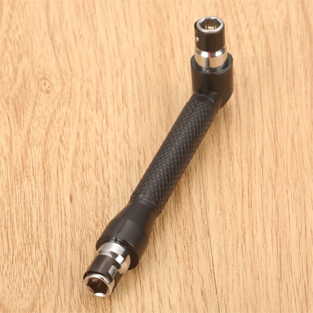 Dual End L Style Rachet Wrench Spanner Handle Driver Tool For Screw Removing Hot
