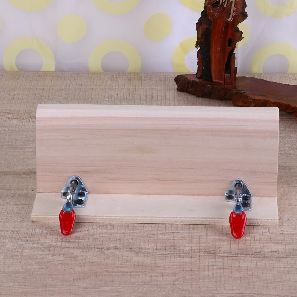 DIY Improved Sewing Wood Leather Clamp Horizontal Leather Retaining Clip