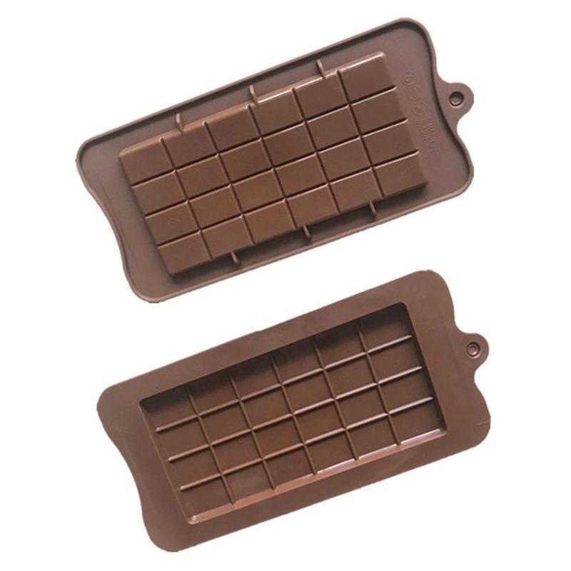 Chocolate Shape Mold Craft Cake Chocolate Clay Soap Decorating Family Home Easy