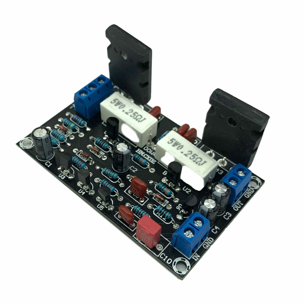 PCB  Amplifier Board Tube  2SC5200+2SA1943 for Speaker  DIY