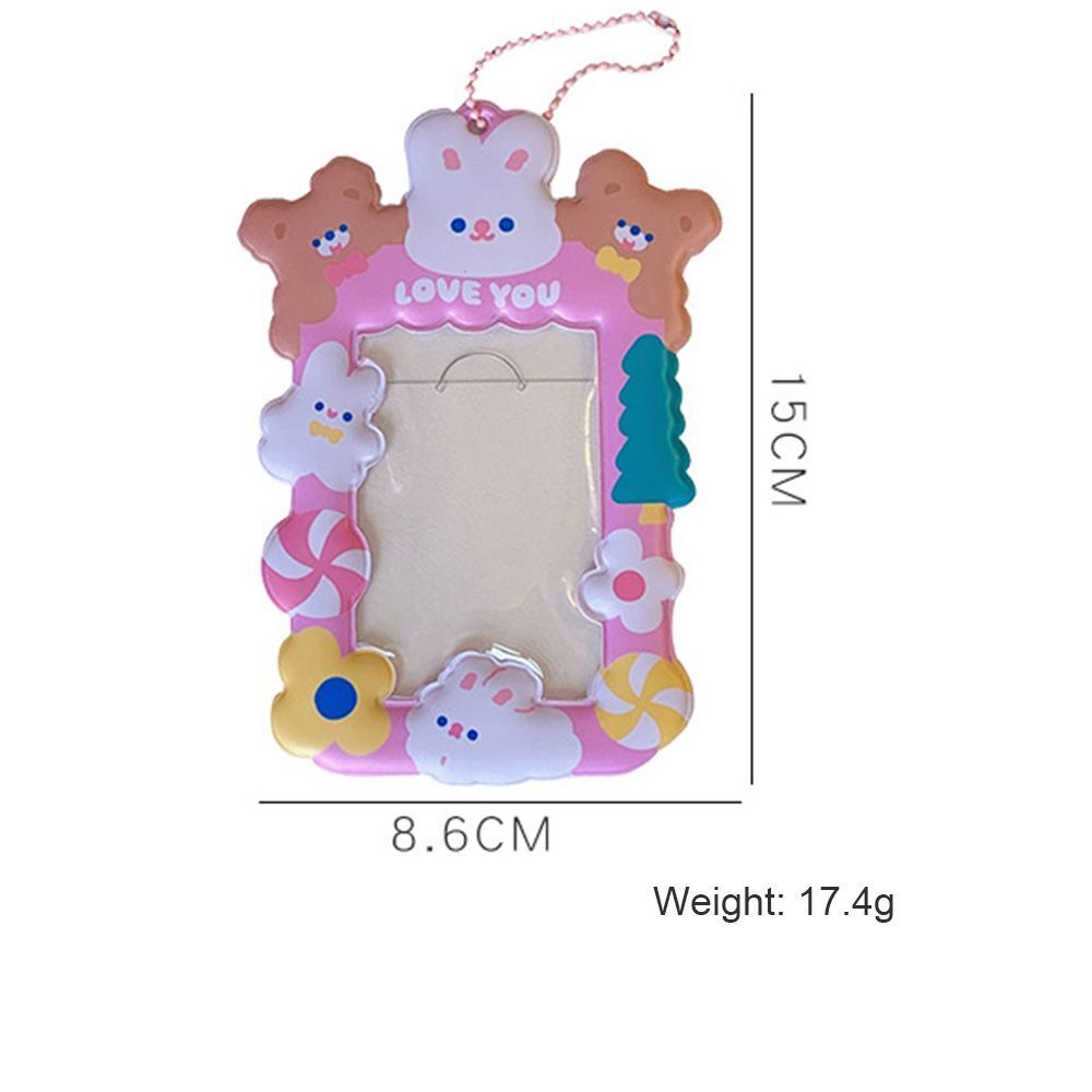 Elastic Rope Cartoon Campus Card Package ID Holder Card Cover Protective Case