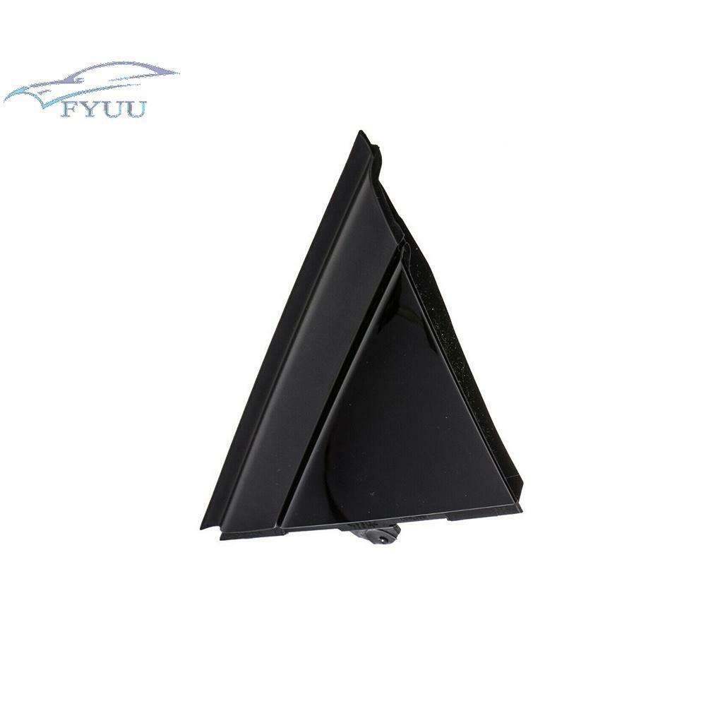 Glossy Black Left Door Mirror Flag Cover Molding #1SH17KX7AA For Fiat 500 12-17