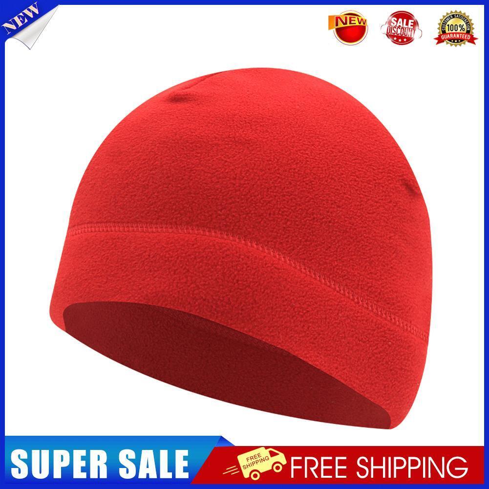 Beanies Hats Winter Warm Sports Cycling Running Ski Bonnet Caps (Red)