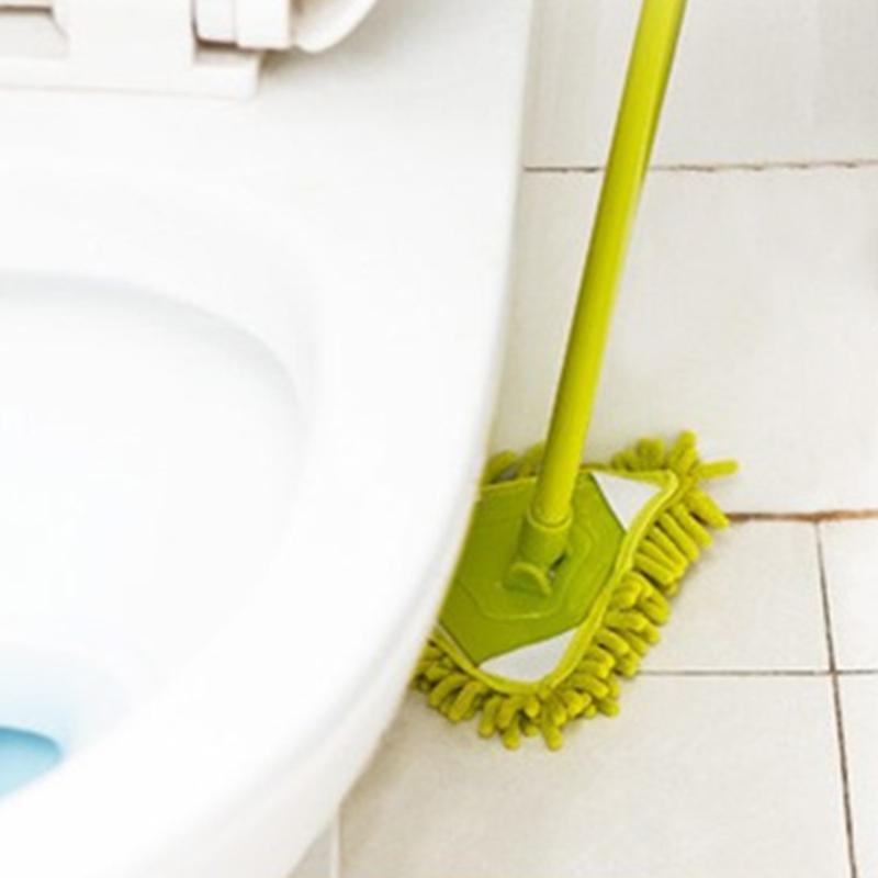 Multi-Purpose Triangular Mop Heads Mini Brush Head Replacement Rotatable Mop