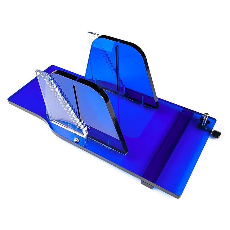 Manual Loaf Soap Cutter Adjustable Acrylic Non Stick Cutting Beveler