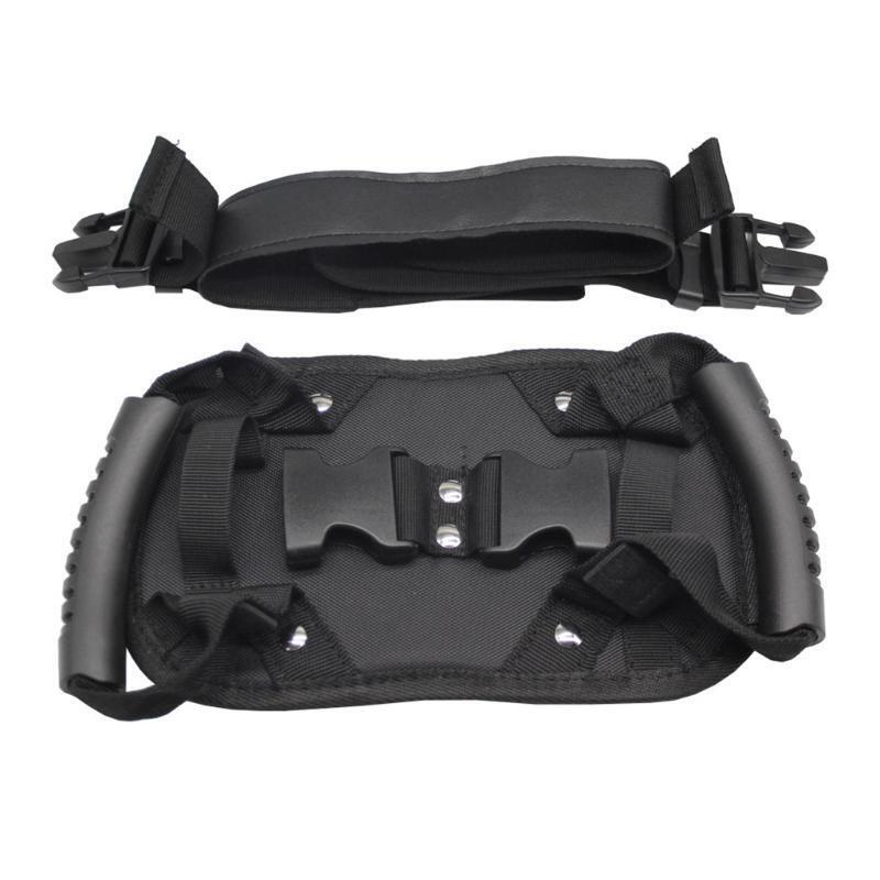 Motorcycle Scooter Rear Seat Passenger Safety Belt Grab Grip Handle Non-slip