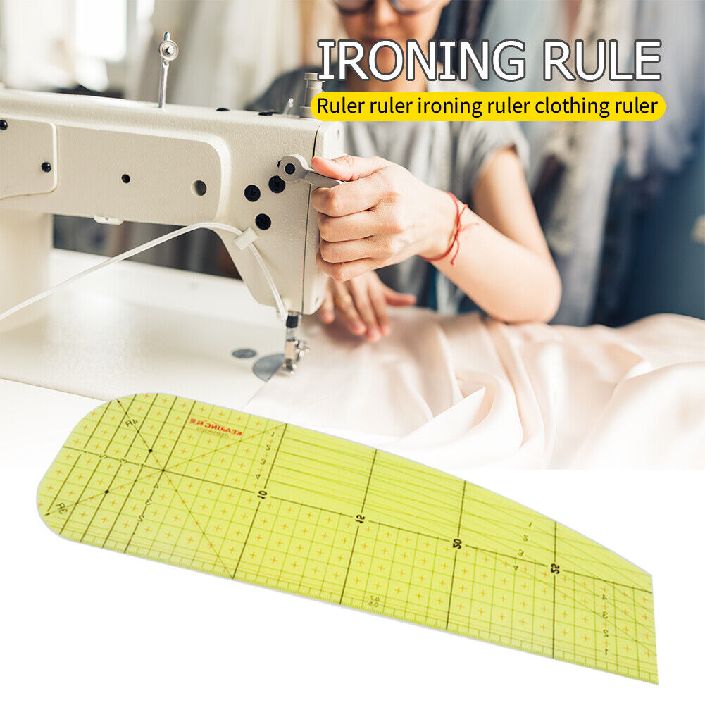 30cm Hot Ironing Measuring Ruler Patchwork Sewing Tools for Clothing Making