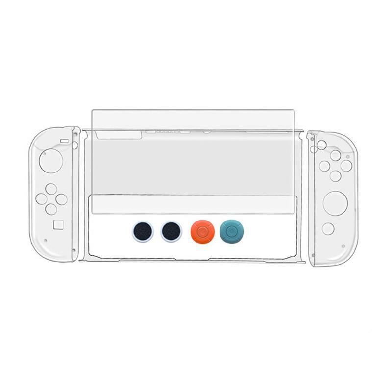 Protective Skin Cover Crystal Shield Tempered Guard Film Screen for Switch OLED
