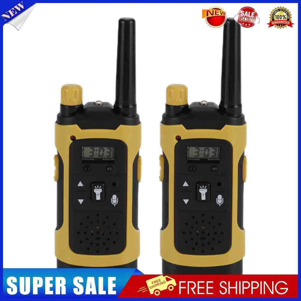 Kid Handheld Walkie Talkie Outdoor Radio Transceiver Interphone (Red)