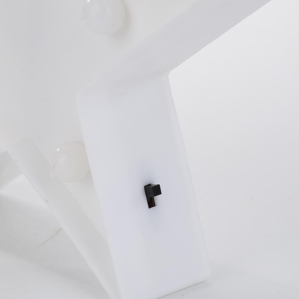 Star Shaped LED Night Light Household Club Indoor Kid Bedroom Decor (White)