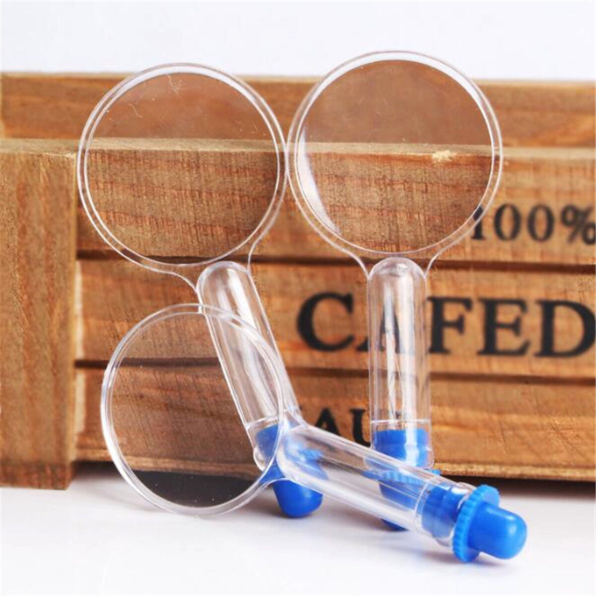 5pcs Transparent Plastic Magnifier Needle Threader Sewing Tools DIY Accessories
